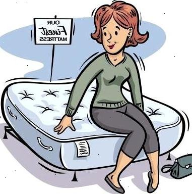Hoe een matras kopen. Onderzoeken uw huidige matras.