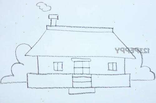 Hoe maak je een eenvoudig huis te tekenen