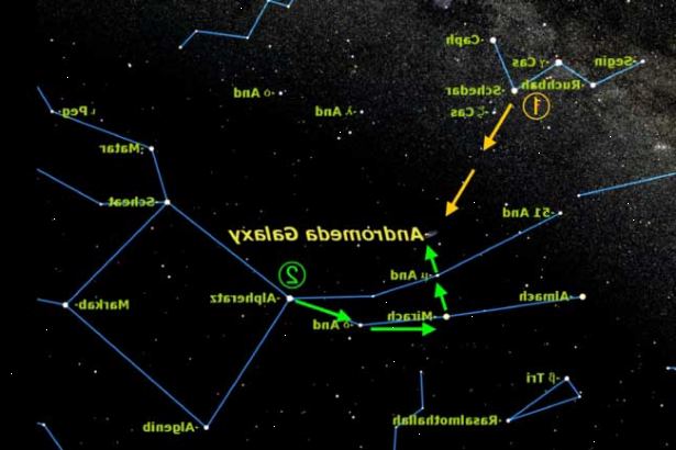 Hoe de andromeda galaxy vinden. Gebruik een verrekijker voor uw eerste poging tot het vinden van de Andromedanevel.
