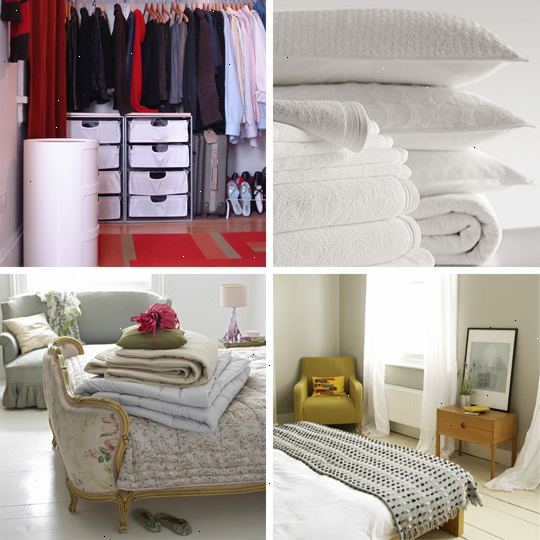 Hoe houd je kamer schoon. Maak er een gewoonte van het maken van uw bed voordat u vertrekt voor de dag.