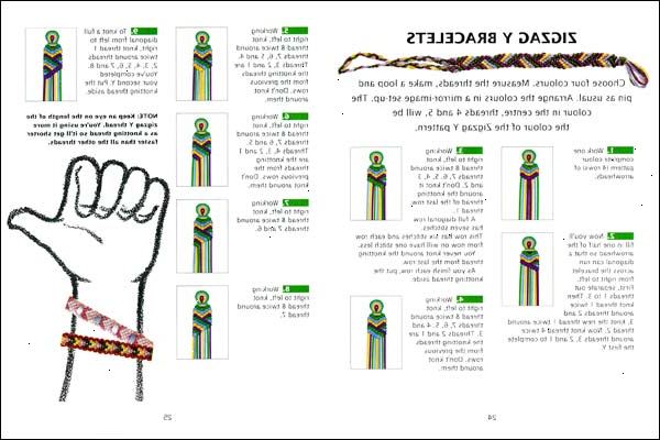 Hoe maak je een vriendschap armband maken. Kies verschillende strengen borduurgaren in de gewenste kleuren.