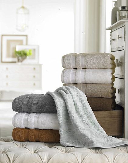 Hoe maak je een hoge kwaliteit badhanddoeken identificeren en kiezen. Begrijpen wat maakt een handdoek een goede handdoek.