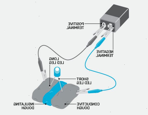 Hoe maak je een circuit te maken. Hier krijg je een 10-volt lamp, lamphouder, 9-volt batterij en 2 draden.