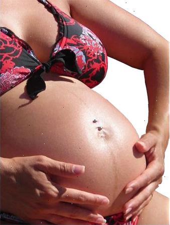 Hoe je navel ringen te beheren tijdens de zwangerschap. Laat uw navel ring alleen.