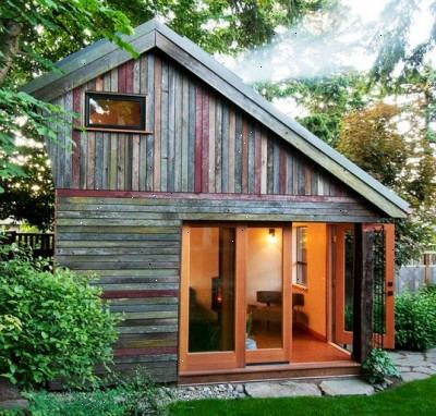 Hoe maak je een mini-huis in je achtertuin te maken