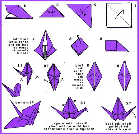 Onwijs Hoe maak je een papieren kraanvogel vouwen – WKINL DY-27